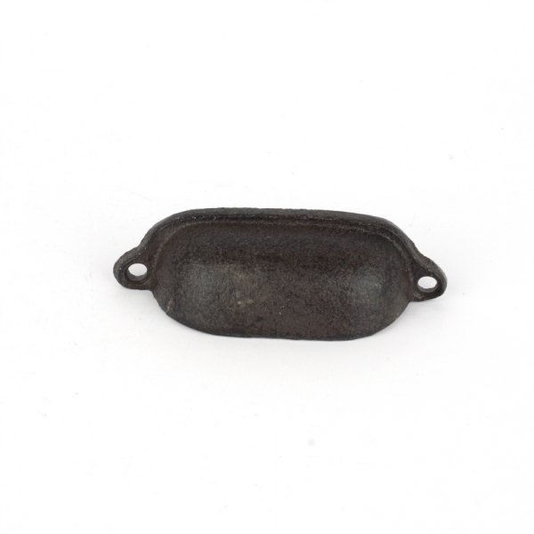 Litinová retro úchytka kapsa 7x2,5x2cm