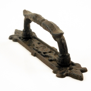 Litinové madlo na nábytek typ C 6,5x4,6x22,1cm