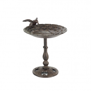 Litinové pítko pro ptáky 21cm