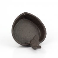 Litinové pítko srdce s ptáčkem