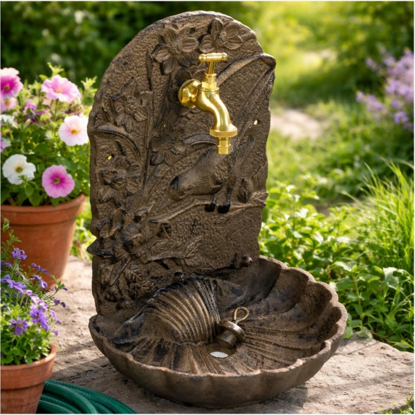 Litinové umyvadlo retro - litina 25x30x47cm