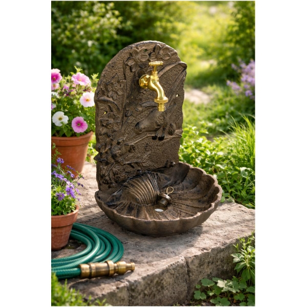 Litinové umyvadlo retro - litina 25x30x47cm