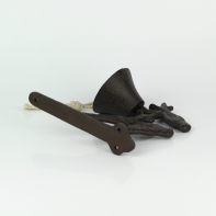 Litinový domovní zvonek ptáčci 17,5×18×8cm