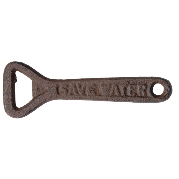 Litinový retro otvírák na pivo DRINK BEER