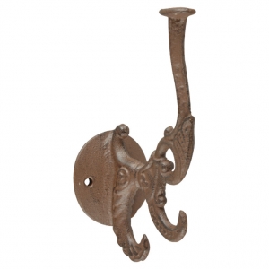 Litinový věšák háček 12x16cm