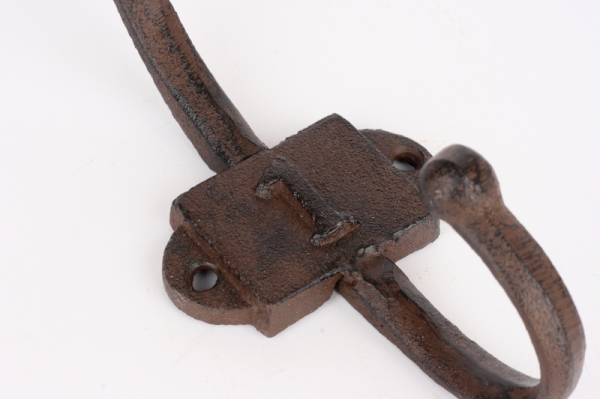 Litinový věšák háček s číslem 1 16cm