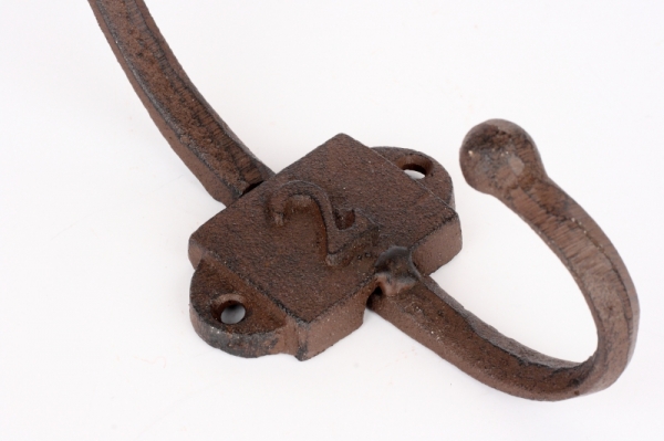 Litinový věšák háček s číslem 1 16cm