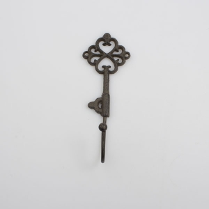 Litinový věšák klíč