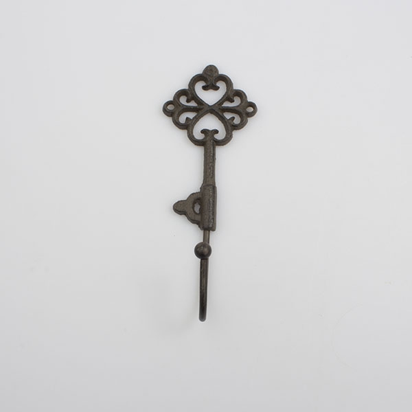 Litinový věšák klíč