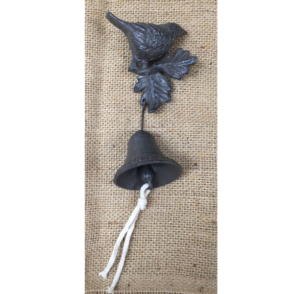 Litinový zvonek 15,5×22×9cm - vyřazeno