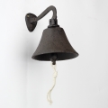 Litinový zvonek nástěnný 17,5×16×12,5cm