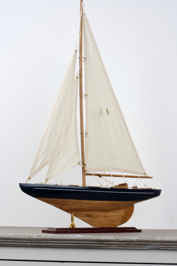 Loď plachetnice 42x8x54 cm