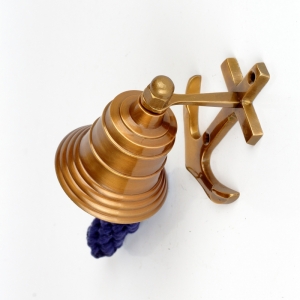 Lodní zvon nástěnný kotva9,5x8cm