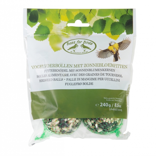 Lojová koule pro ptáčky závěsná  4ks v balení 