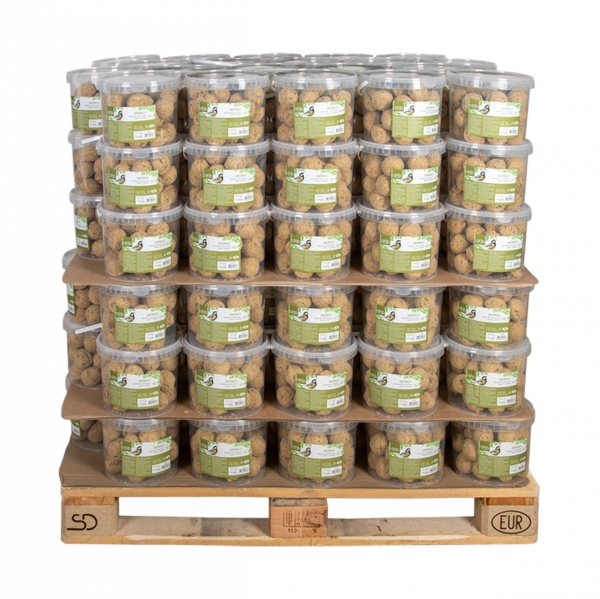 Lojové koule pro ptáky v kyblíku balení 30 ks