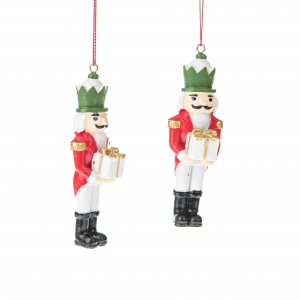 Louskáček figurka s dárečkem sada 2ks