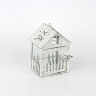 Lucerna domeček s plotem 15cm