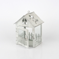 Lucerna domeček s plotem 15cm