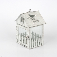 Lucerna domeček s plotem 15cm