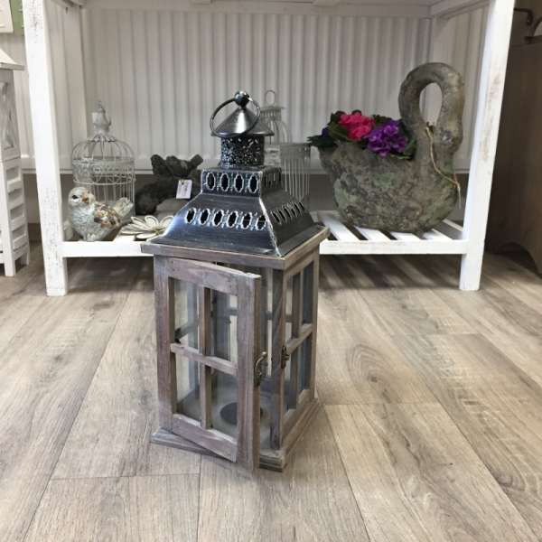 Lucerna dřevěná malá 42cm