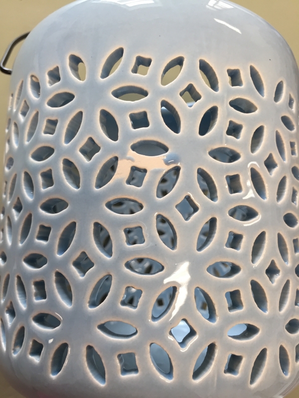 Lucerna keramická VYŘAZENÁ 11,9 cm