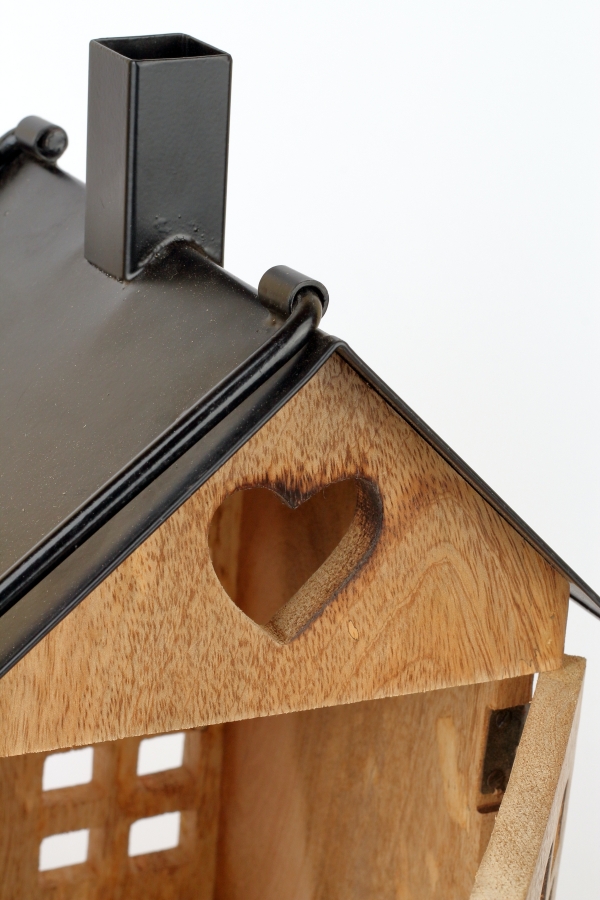 Lucerna  na svíčku 18 x  18 x 36 cm