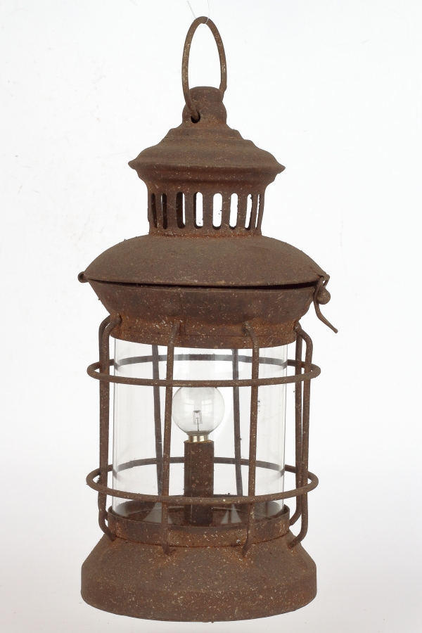 Lucerna se žárovkou 13,5x28,5x13,5cm