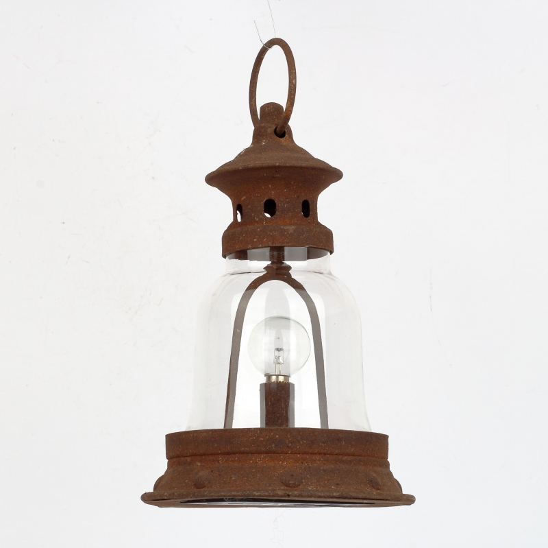 Lucerna se žárovkou 13x20x13cm