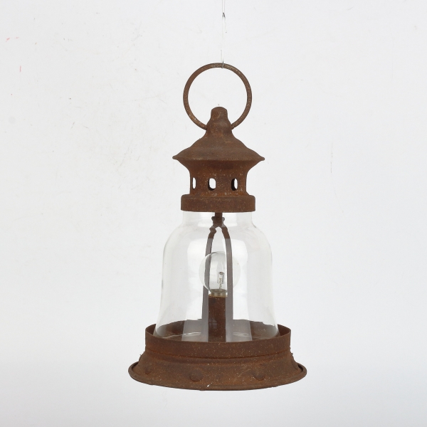 Lucerna se žárovkou 13x20x13cm