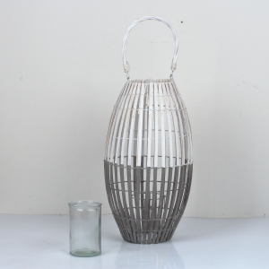 Lucerna šedobílá 40cm