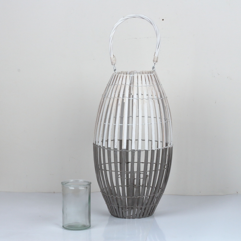 Lucerna šedobílá 40cm