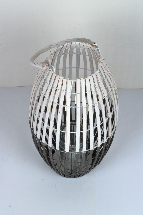 Lucerna šedobílá 40cm