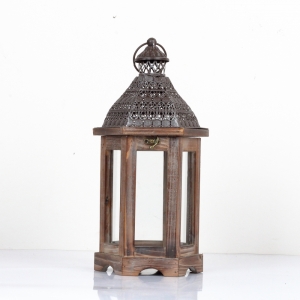 Lucerna šestihranná 43cm