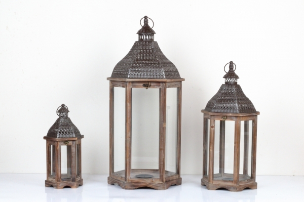 Lucerna šestihranná 87cm