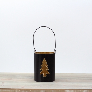 Lucernička se stromkem 14cm, černo-zlatá