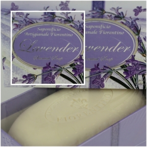Luxusní italské mýdlo Lavender 300g