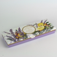 Luxusní italské mýdlo levandule a cedr 3x100g