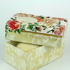 Luxusní italské mýdlo s vůní růže 300g