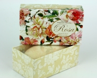 Luxusní italské mýdlo s vůní růže 300g