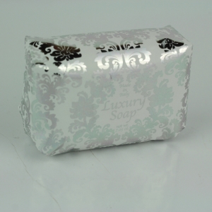Luxusní italské mýdlo stříbrný ornament 200g