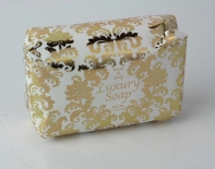 Luxusní italské mýdlo zlatý ornament 200g