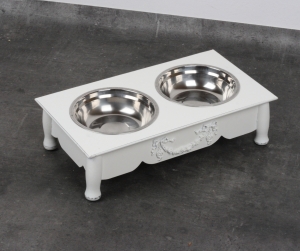 Luxusní miska pro psa 2 misky 41,5x11,5x23cm