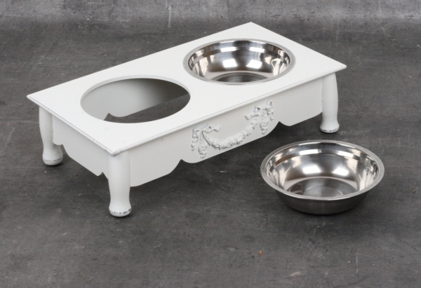 Luxusní miska pro psa 2 misky 41,5x11,5x23cm