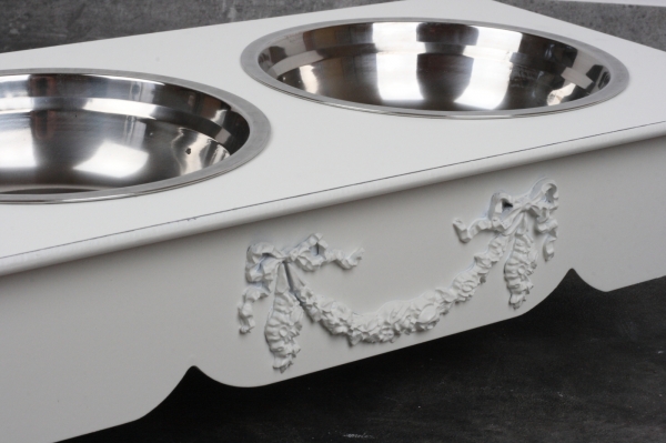 Luxusní miska pro psa 2 misky 41,5x11,5x23cm