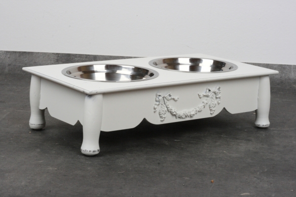 Luxusní miska pro psa 2 misky 41,5x11,5x23cm