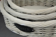 Luxusní proutěný pelíšek pro psa 58x32x50cm