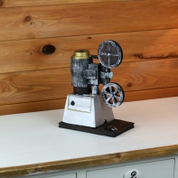 Luxusní retro pokladnička promítačka 23x17 cm