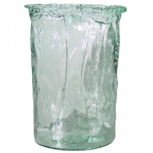 Luxusní skleněná váza 26x20cm