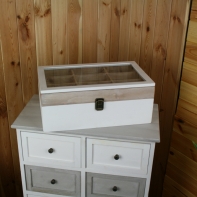 Luxusní šperkovnice dřevěná 43x25x18cm