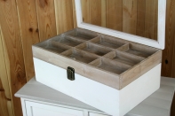 Luxusní šperkovnice dřevěná 43x25x18cm